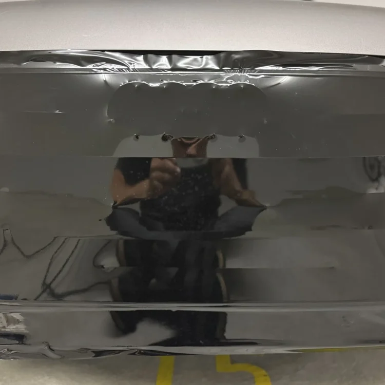 Scheibentönen 98% + Chrome Delete Avery Schwarz Glanz Audi A4