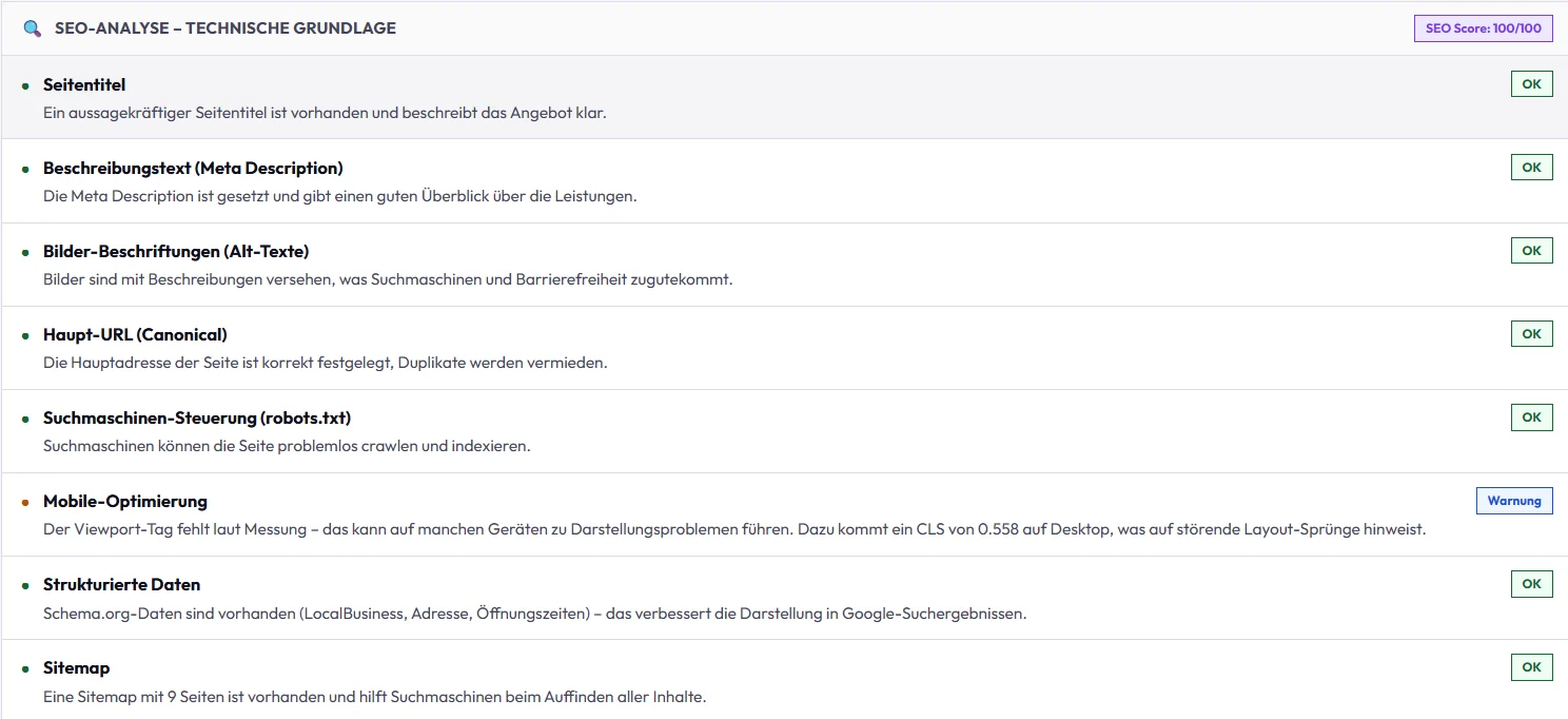 Wie wir KMU-Beratungen mit einem selbst entwickelten Website-Diagnose-Tool auf ein neues Level gehoben haben